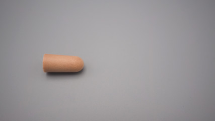 Earplugs for hearing protection, noise blocker.It is mamd from soft foam.