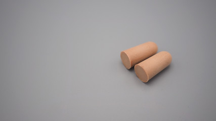 Earplugs for hearing protection, noise blocker.It is mamd from soft foam.