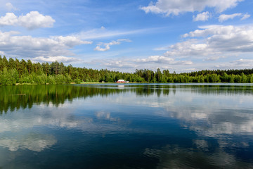 Obraz na płótnie Canvas lake