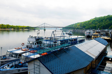 Ukraine, Kiev, Dnieper ,embankment