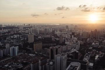 Obraz premium Singapore CIty overview