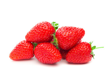 Strawberry isolated on white background. Clipping Path