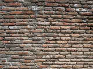 Vintage Red brick wall Background