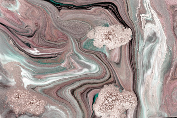 Pale marbling pattern. Simple marble liquid texture.