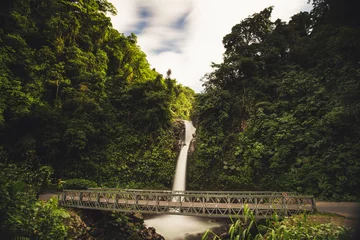 Fototapete Wasserfälle La Paz is a waterfall in central Costa Rica. In Spanish, it is known as Catarata de La Paz. It is 31 kilometres north of Alajuela, between Vara Blanca and Cinchona close to San Jose  © Ji