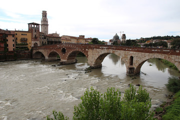 Fototapeta premium Verona Landscape Italy
