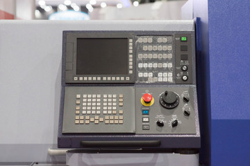 Automatic control panel, large machines
