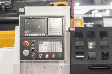 Automatic control panel, large machines