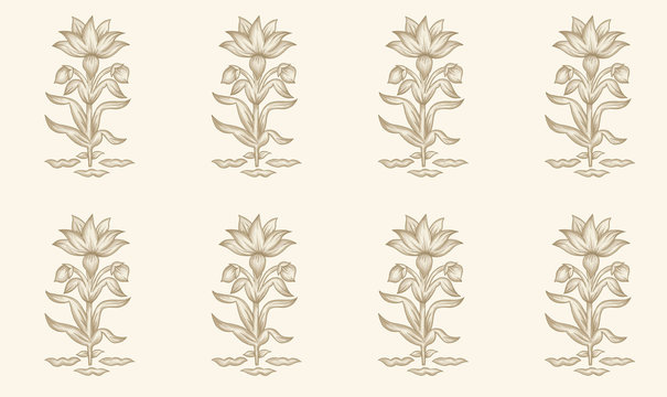 mughal plant manual illustration 