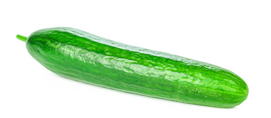 Cucumber isolated on white background