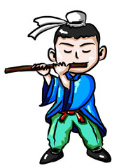 八仙　仙人　韓湘子