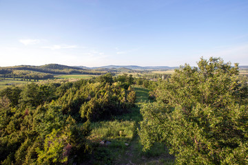 Fototapeta premium View of the Kali basin in Hungary