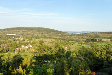Fototapeta na wymiar View of the Kali basin in Hungary
