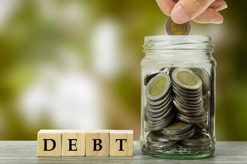 Liabilities and savings for payment concepts.