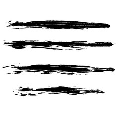 Ink vector brush strokes background. Vector illustration. Grunge texture.