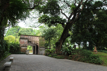 Fototapeta na wymiar Fort Canning Park - Singapore