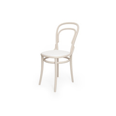 3D classical light chair. Isolated on white background