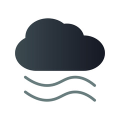 Fog cloud Icon 