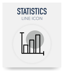 Statistics Line Icon