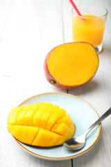 ripe juicy mango
