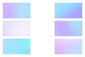 Obraz premium Abstract colored blurred gradient mesh background