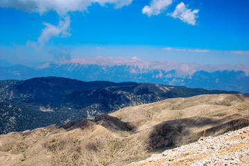 Panoramic views from a height of 2365 meters