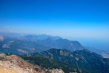 Panoramic views from a height of 2365 meters
