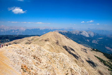 Panoramic views from a height of 2365 meters