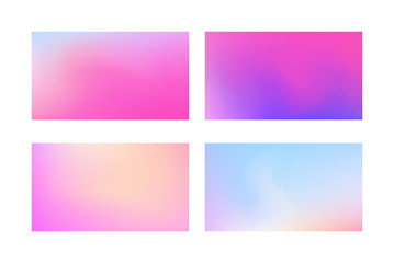 Abstract pink and purple blurred background