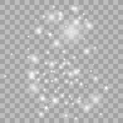 White sparks glitter special light 