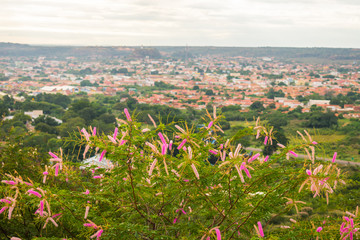 A view of Oeiras from the Morro da Cruz viewpoint - Piaui, Brazil