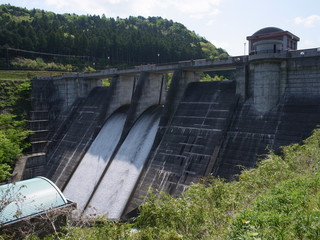 片倉ダム, Katakura Dam, Kimitsu City, Chiba Prefecture, Japan
