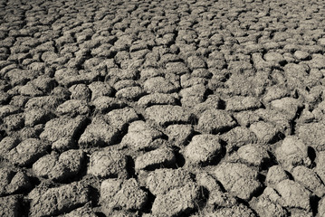 Cracked earth, desertification process,abstract background