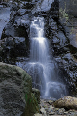 long exposure of waterfall