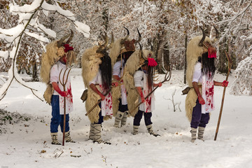 Momotxorros, disfraz típico de Navarra