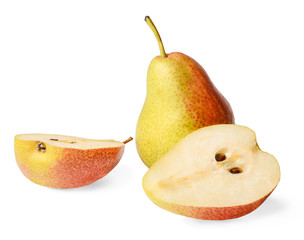 Whole and two halves of 