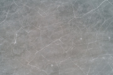 patterns of cracks in the ice