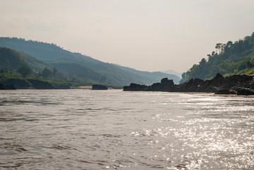 Mekong river, Laos