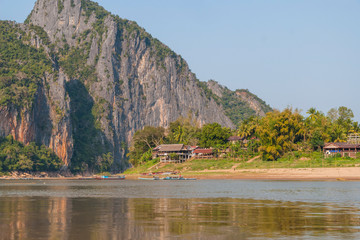 Luang Prabang from river side, Laos