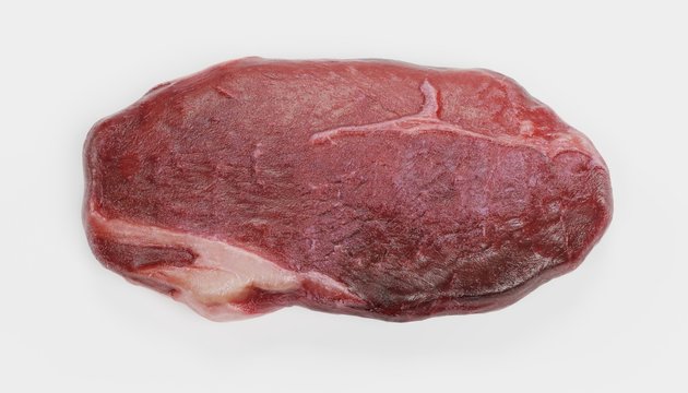 Realistic 3D Render of Beef Steak