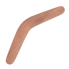 Realistic 3D Render of Boomerang