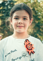 Девочка на 9 мая