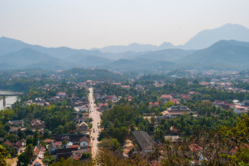 View over Luang Prabang, Laos