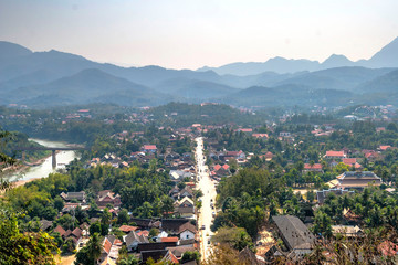 View over Luang Prabang, Laos