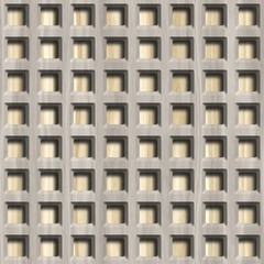 Wooden lattice on wood background. Seamless pattern.