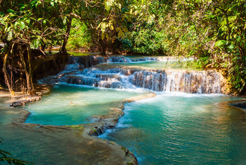 Kuang Si Waterfall, Laos