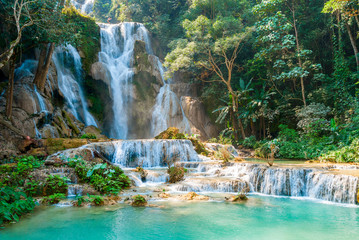 Kuang Si Waterfall, Laos - 270223374