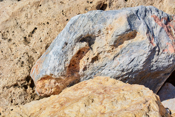 Old stones by the sea.