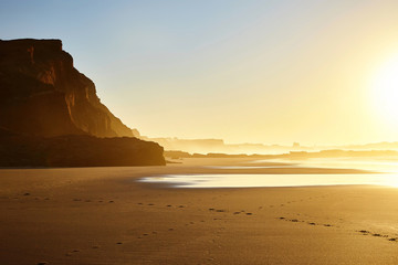 Fototapeta na wymiar sunny landscape on the beach