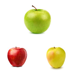 fresh apples, apple icon, illustration apple